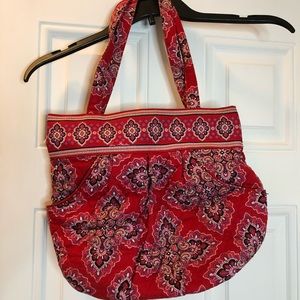 Vera Bradley Morgan purse Frankly Scarlet